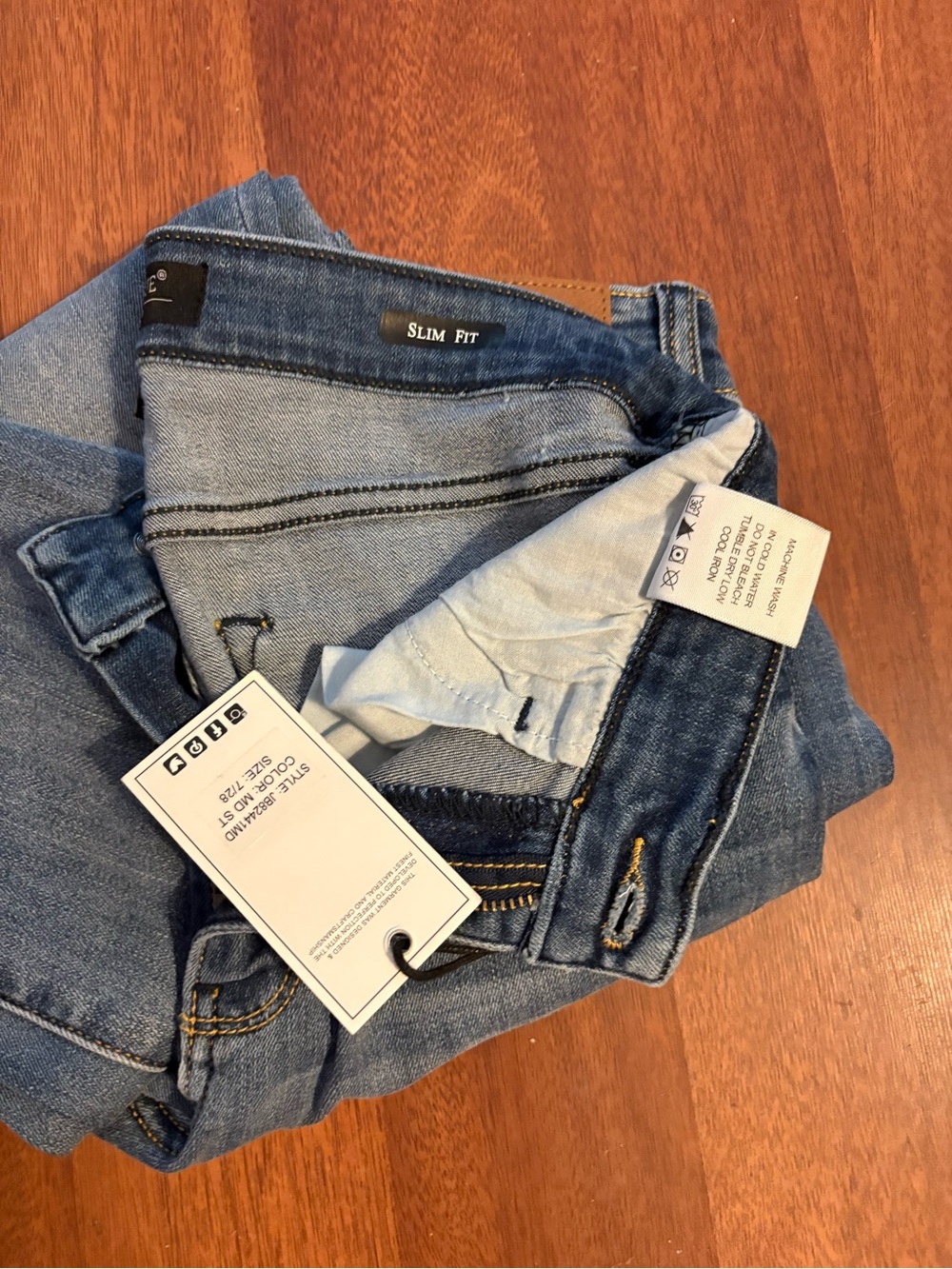 Judy Blue Light Blue Straight Leg Ankle Jeans - Picture 3 of 6